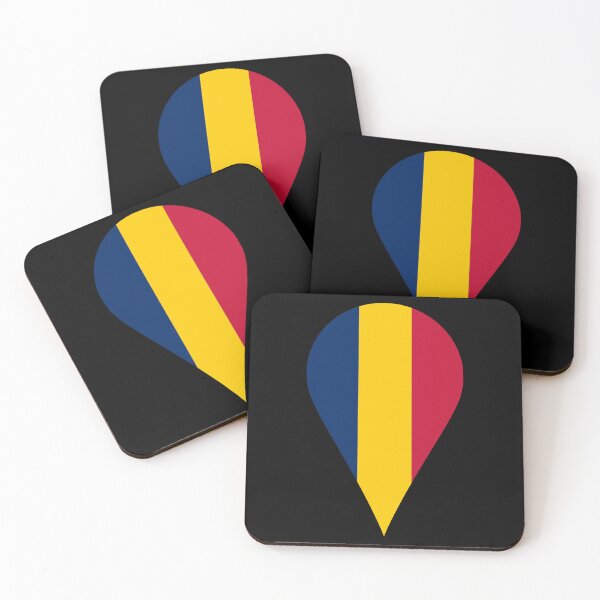 Item preview, Chad Flag Location Pin Map Marker | Chadian Destination GPS Icon designed and sold by NTGUILTY.
