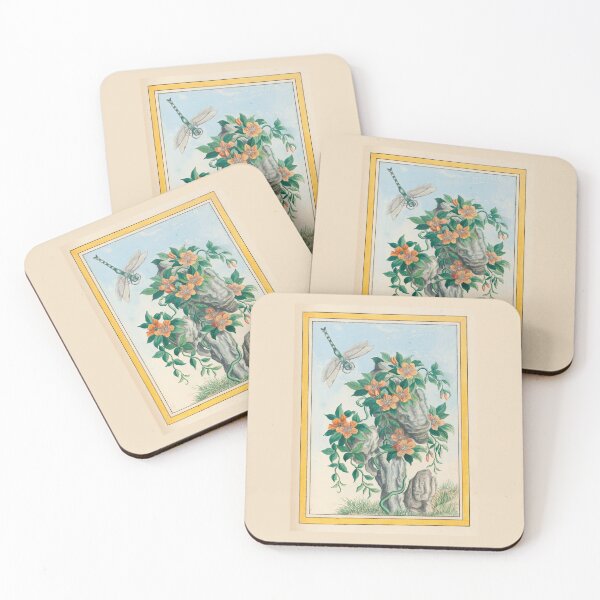 Item preview,  Pierre Joseph Buchoz  Orange Blossom Dragonfly Botanical designed and sold by TeeARTHY.