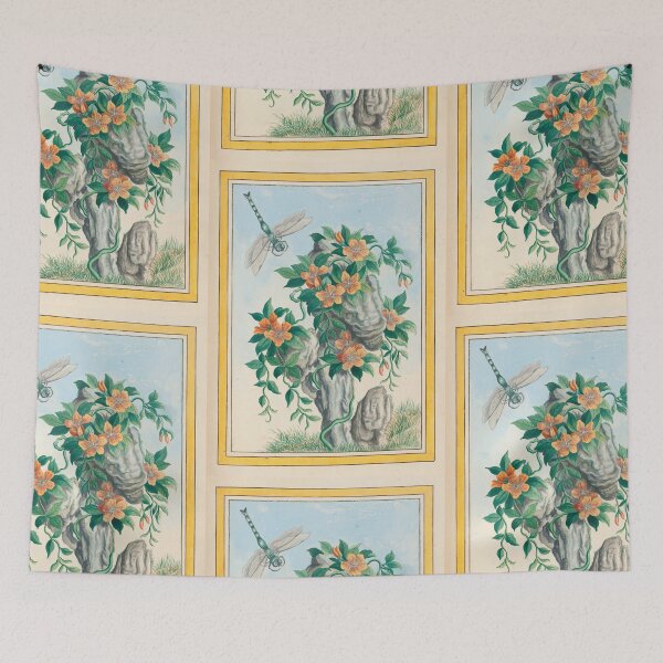 Item preview,  Pierre Joseph Buchoz  Orange Blossom Dragonfly Botanical designed and sold by TeeARTHY.