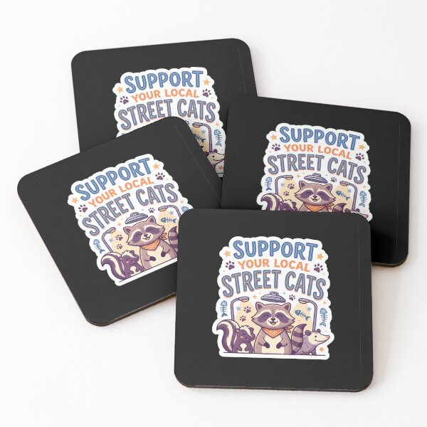 Item preview, Support Your Local Street Cats designed and sold by joetrade.