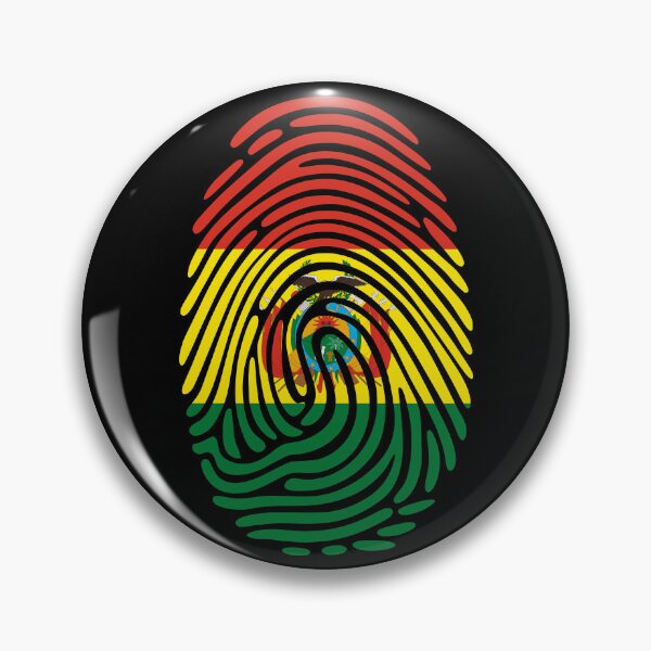 Item preview, Bolivia Flag Fingerprint Identity | Bolivian DNA Heritage Graphic designed and sold by NTGUILTY.
