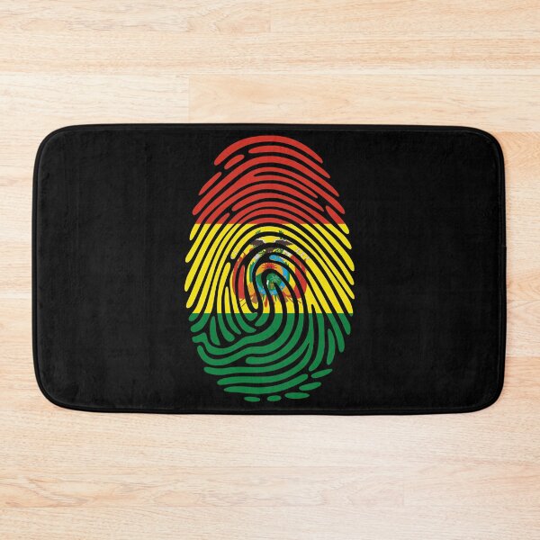Item preview, Bolivia Flag Fingerprint Identity | Bolivian DNA Heritage Graphic designed and sold by NTGUILTY.