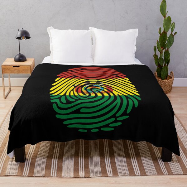 Item preview, Bolivia Flag Fingerprint Identity | Bolivian DNA Heritage Graphic designed and sold by NTGUILTY.