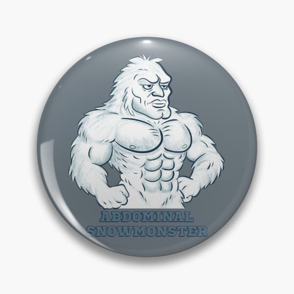 Item preview, Abdominal Snow Monster designed and sold by ColoredByClaire.