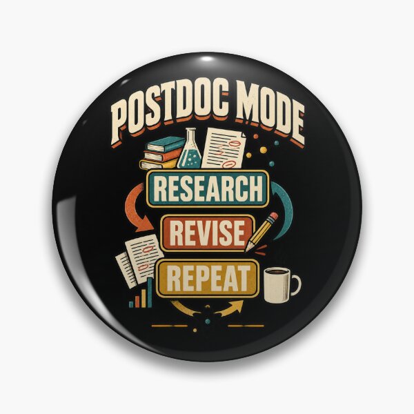 Item preview, Postdoc Appreciation Gift Research Revise Repeat designed and sold by Ridaelb.