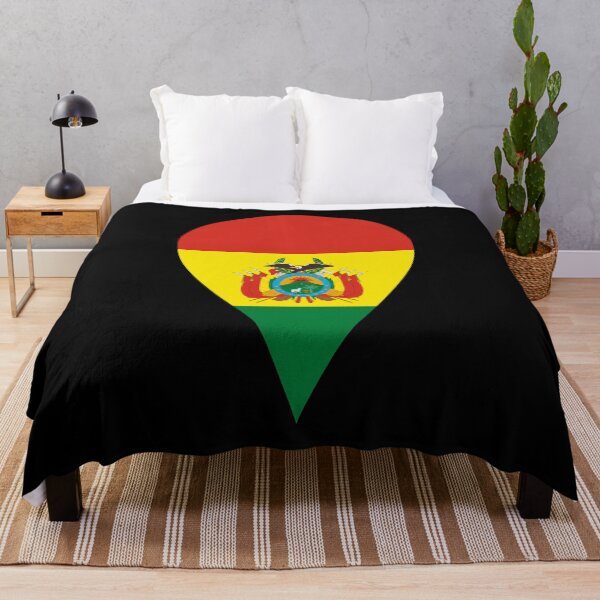 Item preview, Bolivia Flag Location Pin Map Marker | Bolivian Destination GPS Icon designed and sold by NTGUILTY.