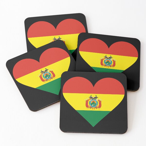 Item preview, Bolivia Heart Flag Graphic | I Love Bolivia Patriotic Symbol designed and sold by NTGUILTY.