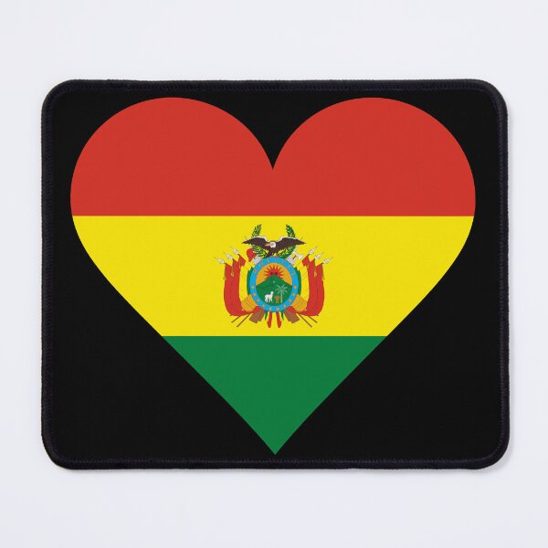 Item preview, Bolivia Heart Flag Graphic | I Love Bolivia Patriotic Symbol designed and sold by NTGUILTY.