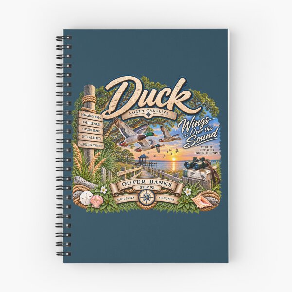Item preview, Duck NC Wings Over the Sound designed and sold by The Coastal Route.