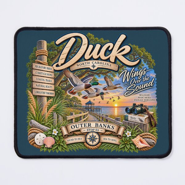Item preview, Duck NC Wings Over the Sound designed and sold by The Coastal Route.