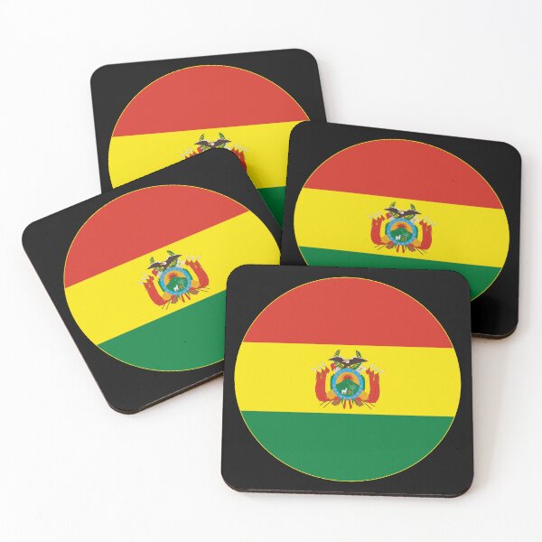 Item preview, Round Bolivia Flag Icon | Circular Bolivian Flag Button Element designed and sold by NTGUILTY.