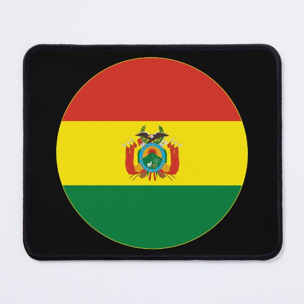Item preview, Round Bolivia Flag Icon | Circular Bolivian Flag Button Element designed and sold by NTGUILTY.