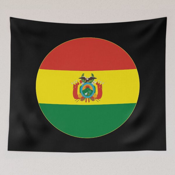 Item preview, Round Bolivia Flag Icon | Circular Bolivian Flag Button Element designed and sold by NTGUILTY.