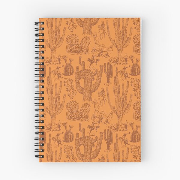 Item preview, Western Cactoile in Saffron Sunset designed and sold by YesterdayColl.