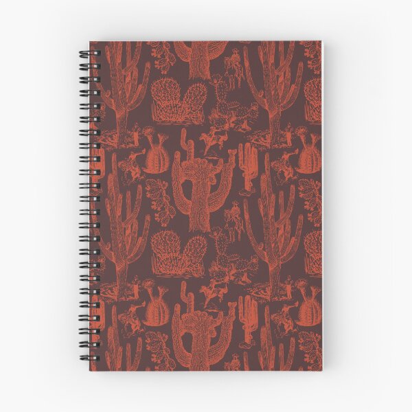 Item preview, Western Cactoile in Rust designed and sold by YesterdayColl.