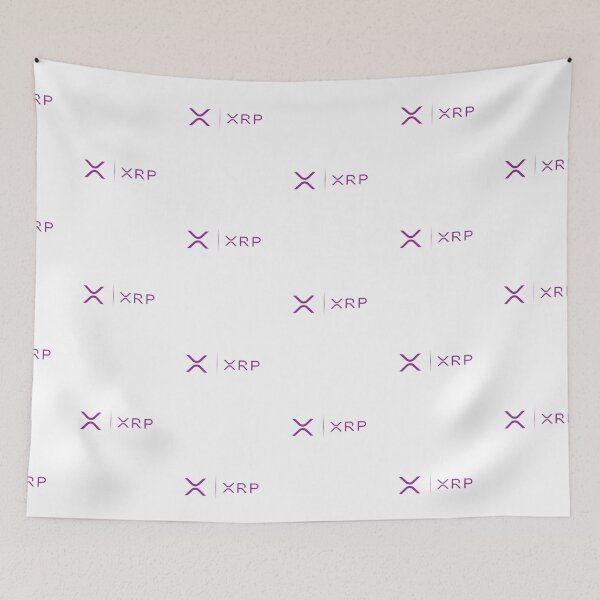 Item preview, XRP RIPPLE NEW PURPLE LOGO SIDE BY SIDE designed and sold by Too Sweet.