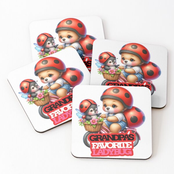 Item preview, GRANDPA'S FAVORITE LADYBUG designed and sold by alegnacreates.