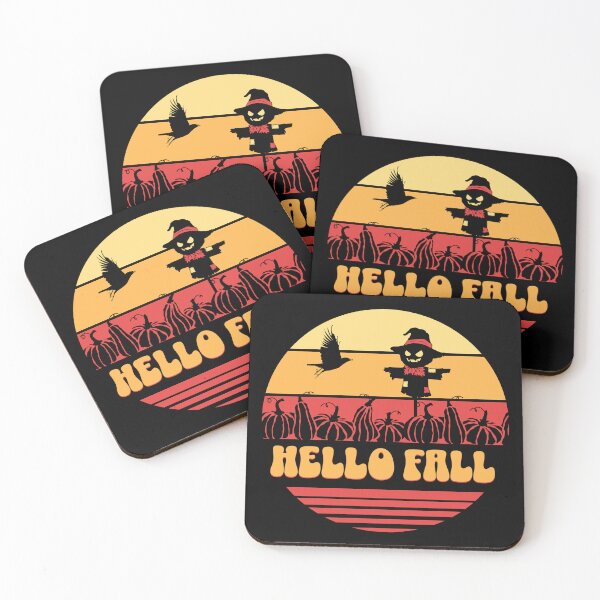 Item preview, Retro Sun Hello Fall Pumpkin Patch designed and sold by HRSCreates.