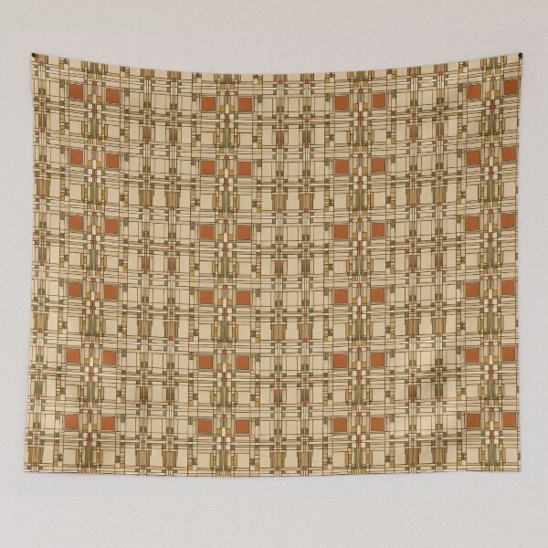 Item preview, Basic MCM-inspired pattern with basic shapes designed and sold by MiracleSociety.