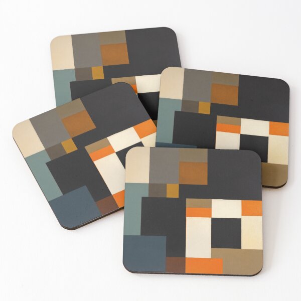 Item preview, Cozy Abstract Squares  designed and sold by shelteredinside.