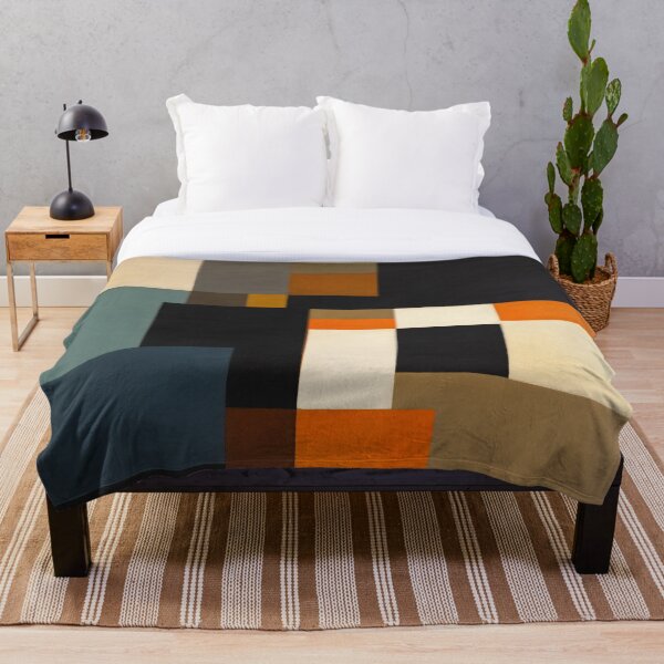 Item preview, Cozy Abstract Squares  designed and sold by shelteredinside.