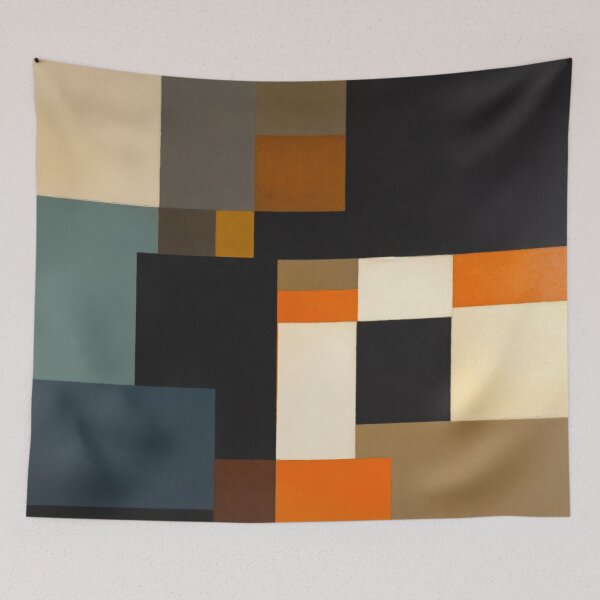 Item preview, Cozy Abstract Squares  designed and sold by shelteredinside.