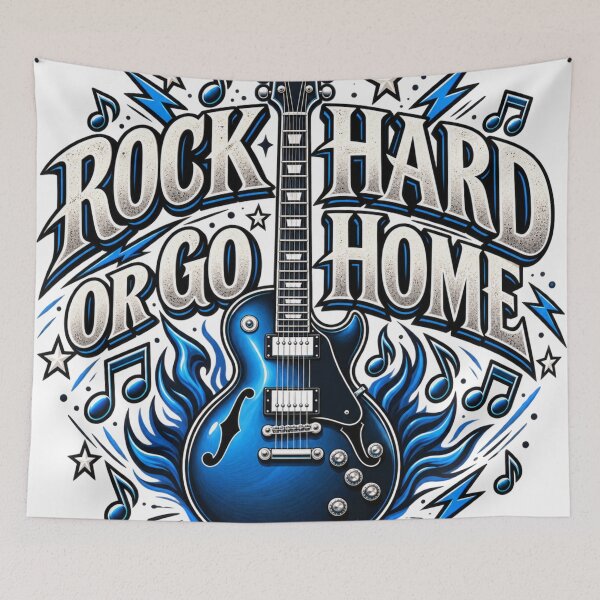 Item preview, Electric Guitar Rock Music Design designed and sold by timiparkerart.