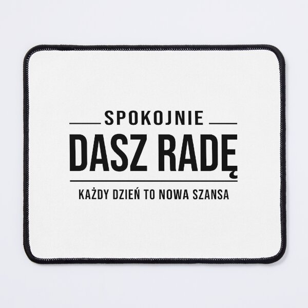 Item preview, Dasz Radę Black designed and sold by Pencil & Pixel.