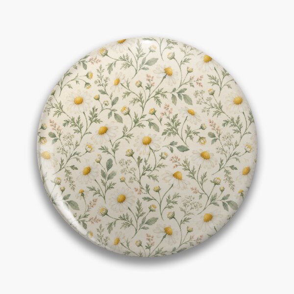 Item preview, Chamomile Field Cottagecore Pattern designed and sold by Inkworksbyshery.