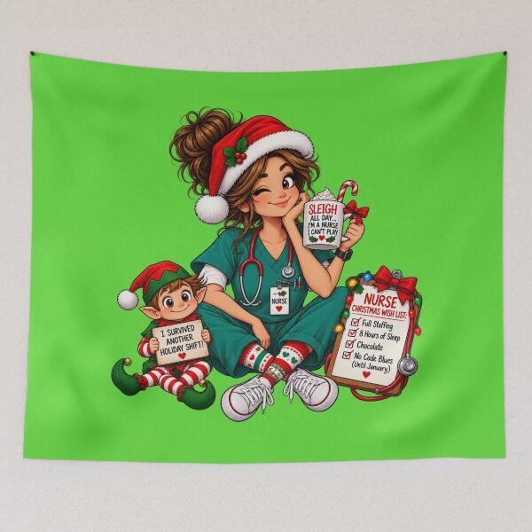 Item preview, Nurse At Christmas  designed and sold by cringe0015.