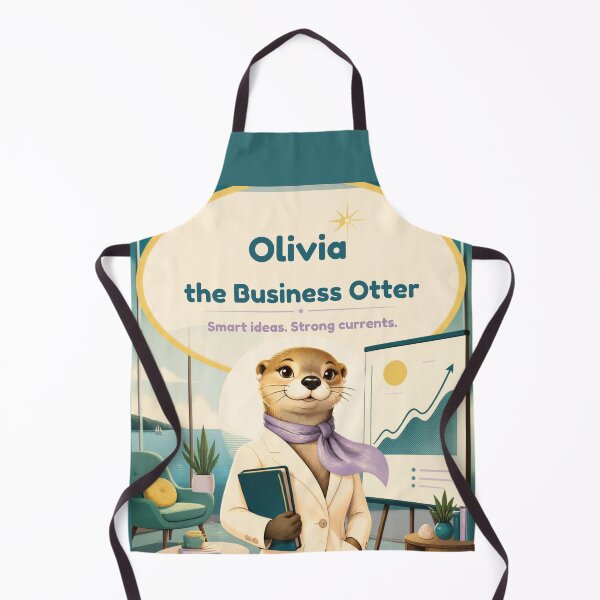 Item preview, Olivia the Business Otter designed and sold by Holy JM Designs.