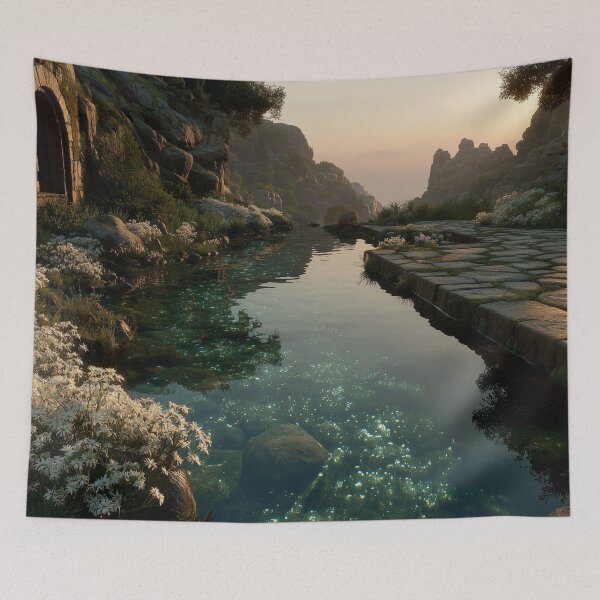 Item preview, Ancient Ruins Sanctuary – Mystical Hidden Garden designed and sold by GSizzle1.