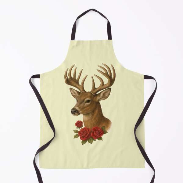 Item preview, Deer with Roses designed and sold by zibziby.