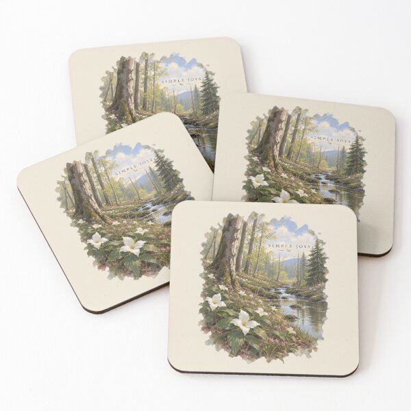 Item preview, Simple Joys – Trillium Woodland Wildflower designed and sold by SusanSweetArt.