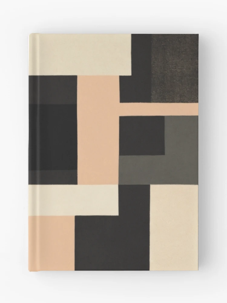 Thumbnail 1 of 3, Journal, Textured Geometric Abstract designed and sold by shelteredinside.