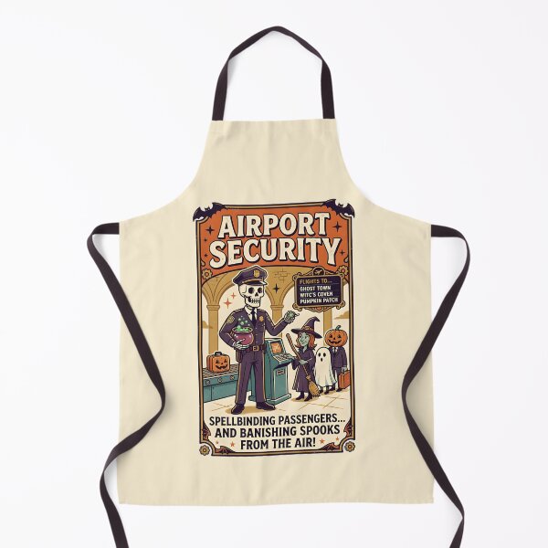 Item preview, Airport security - Halloween for airport staff designed and sold by ParadoxParadox.