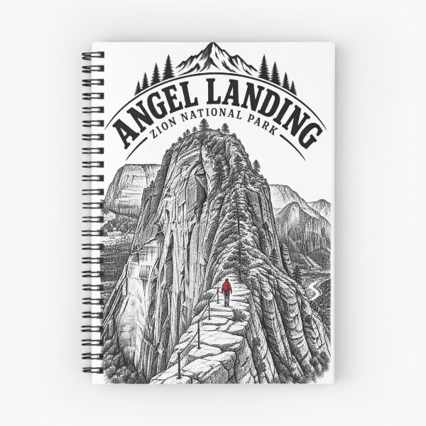 Item preview, Angel Landing – Zion National Park – Utah Line Art designed and sold by Tee Visions.