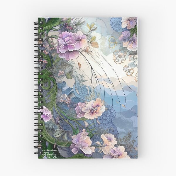 Item preview, Cascading Vinca designed and sold by Katherine Anne Michelle Minerva.