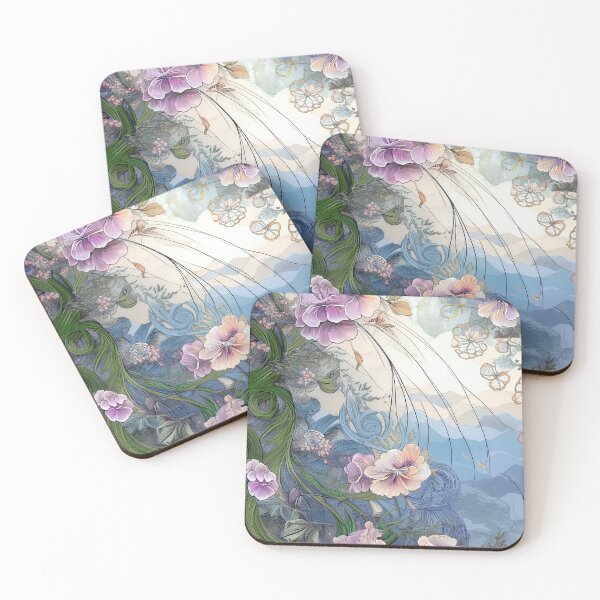 Item preview, Cascading Vinca designed and sold by Katherine Anne Michelle Minerva.