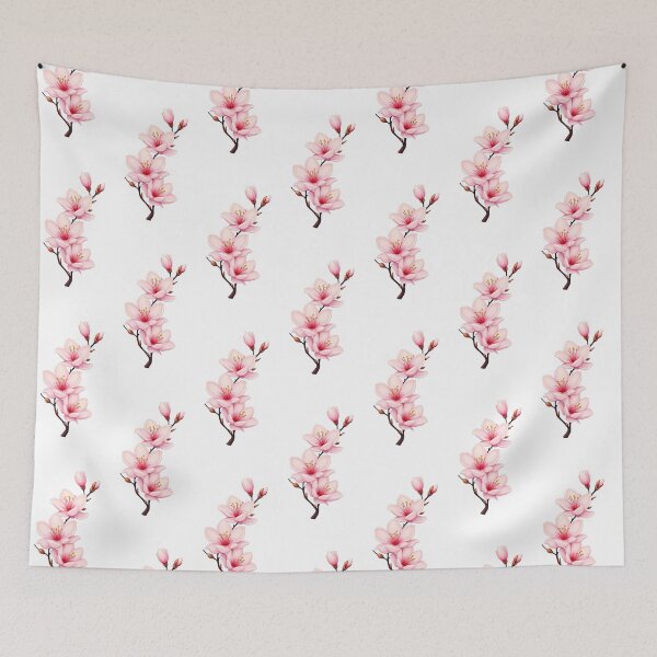Item preview, Pink Spring Blossoms on Branch designed and sold by Fikuall.