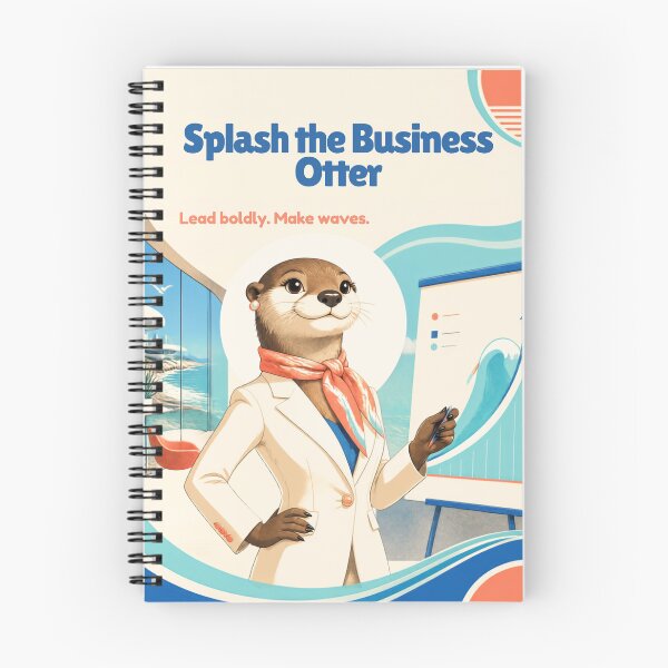 Item preview, Splash the Business Otter designed and sold by Holy JM Designs.