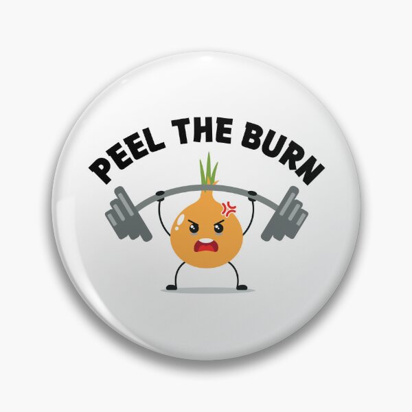 Item preview, Peel the Burn Workout Onion designed and sold by CozyChoco.
