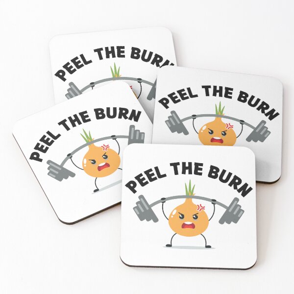 Item preview, Peel the Burn Workout Onion designed and sold by CozyChoco.