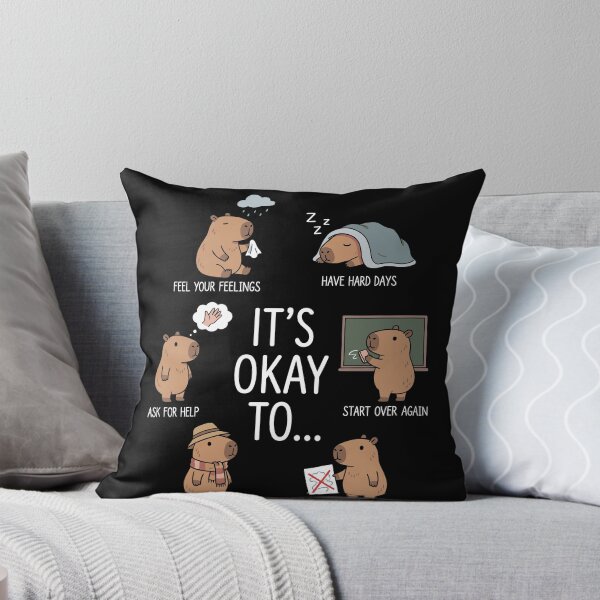 Item preview, It's Okay to Feel Kids Yellow Mental Health Awareness designed and sold by varioarts.