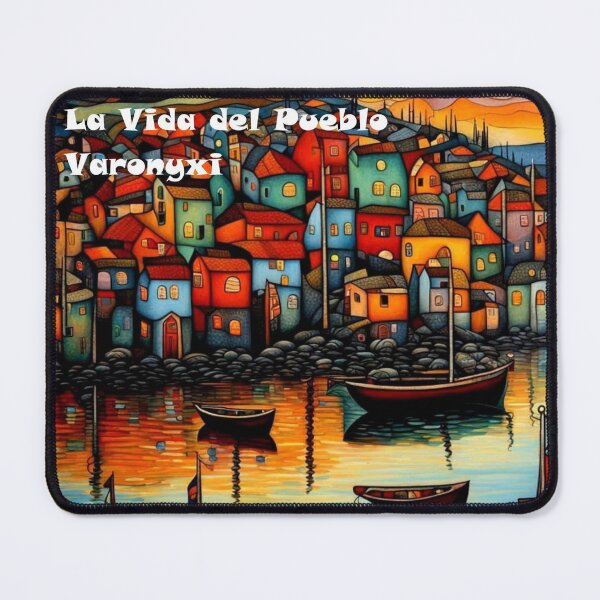 Item preview, Varonyxi - La vida del pueblo designed and sold by George Hutton Hunter.