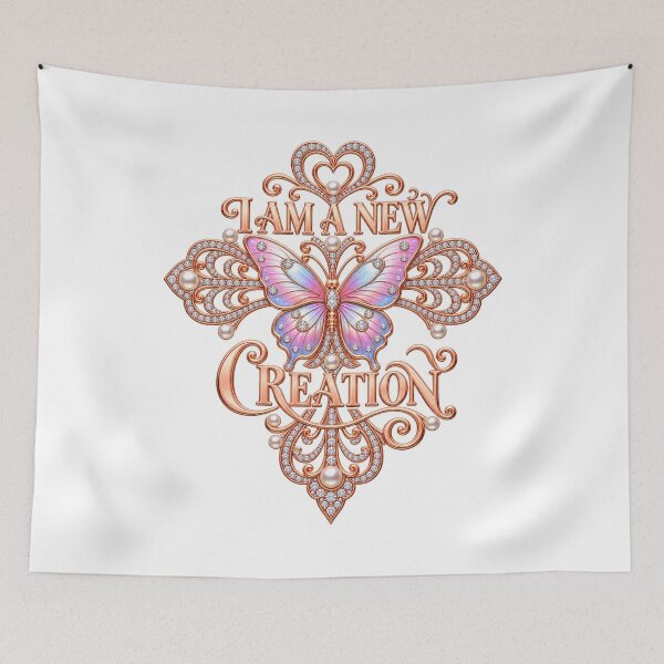 Item preview, I Am A New Creation designed and sold by LizHumorComics.
