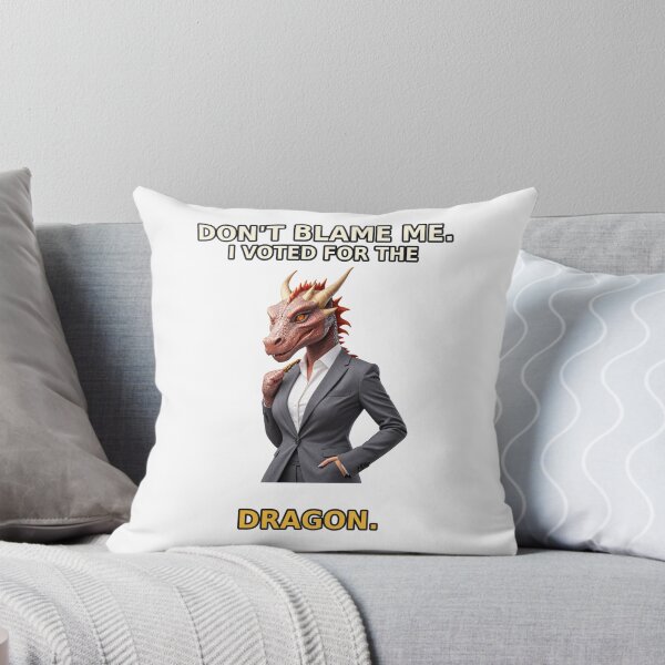 Item preview, Don’t Blame Me, I Voted for the Dragon – Dragon Candidate Election Joke designed and sold by Mirgonhood.