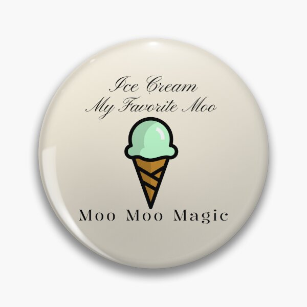 Item preview, My Favorite Moo – Moo Moo Magic Ice Cream designed and sold by Novel Works Studio.