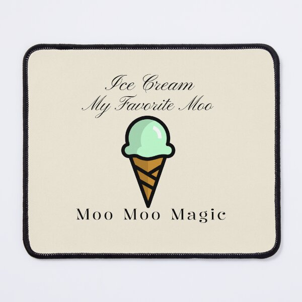 Item preview, My Favorite Moo – Moo Moo Magic Ice Cream designed and sold by Novel Works Studio.