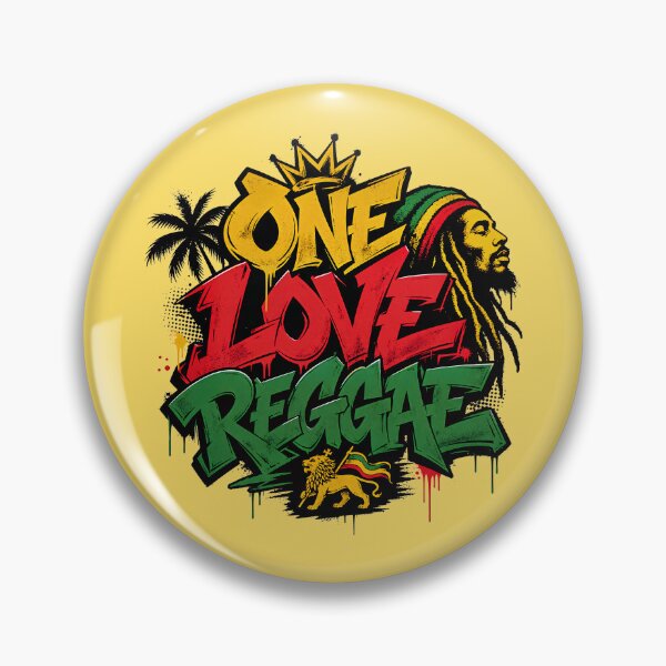 Item preview, One Love Reggae T-shirt designed and sold by SavvyEarth.